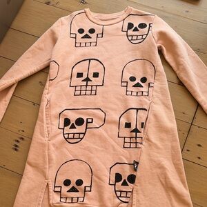nununu Light Pink dress with Black Logo
